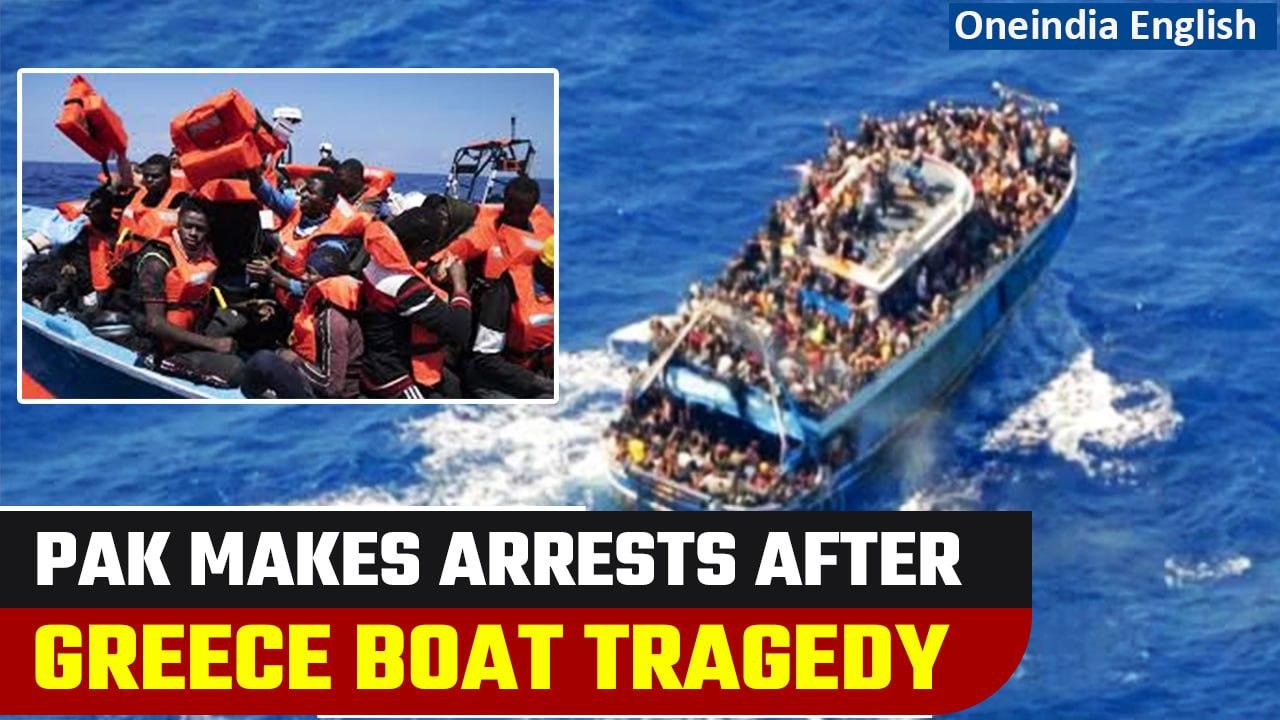 Greece Boat Tragedy: Pakistan arrests 10 human traffickers as over 300 feared dead | Oneindia News