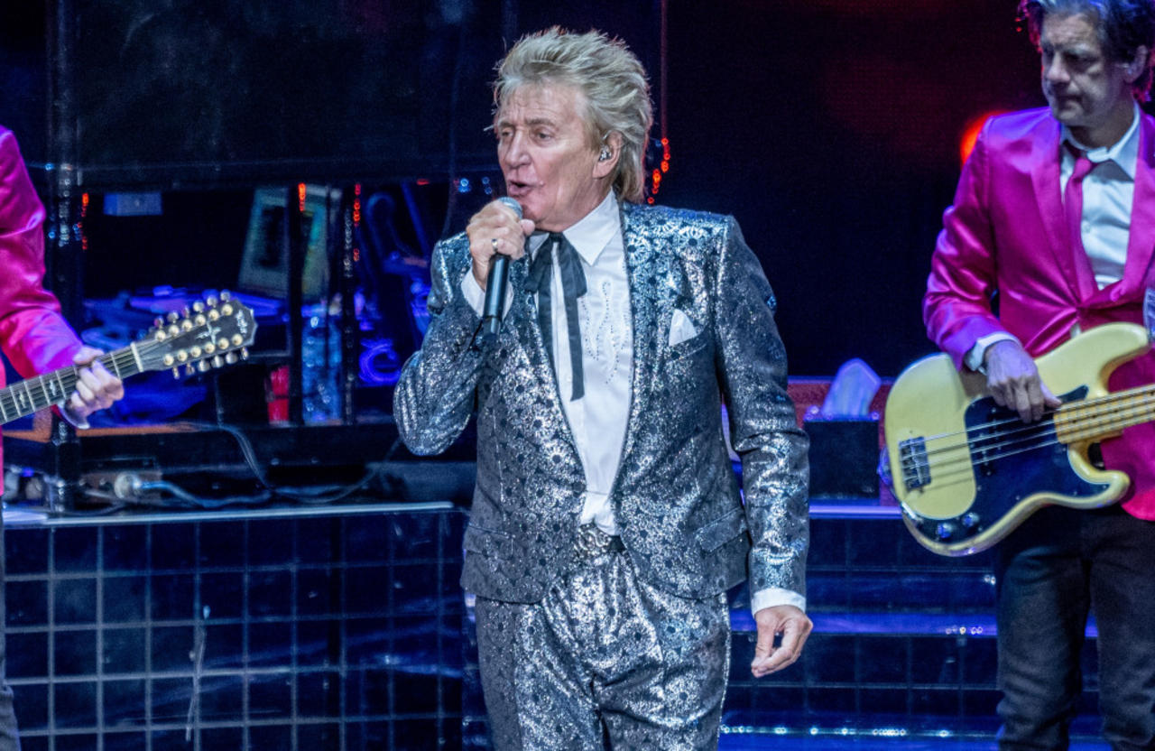 Sir Rod Stewart is swapping rock 'n' roll for swing