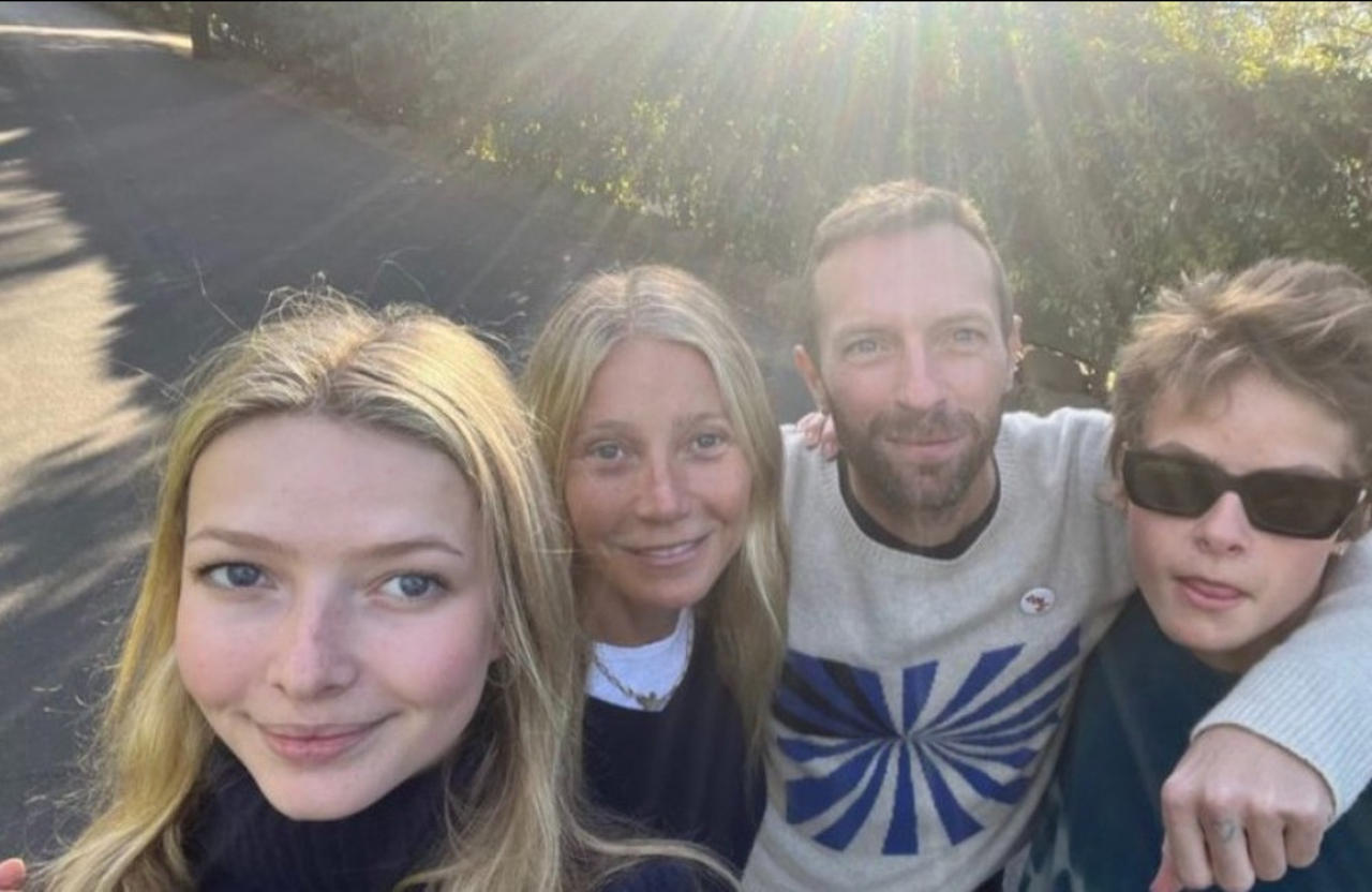 Gwyneth Paltrow pays tribute to ex-husband Chris Martin on Father's Day