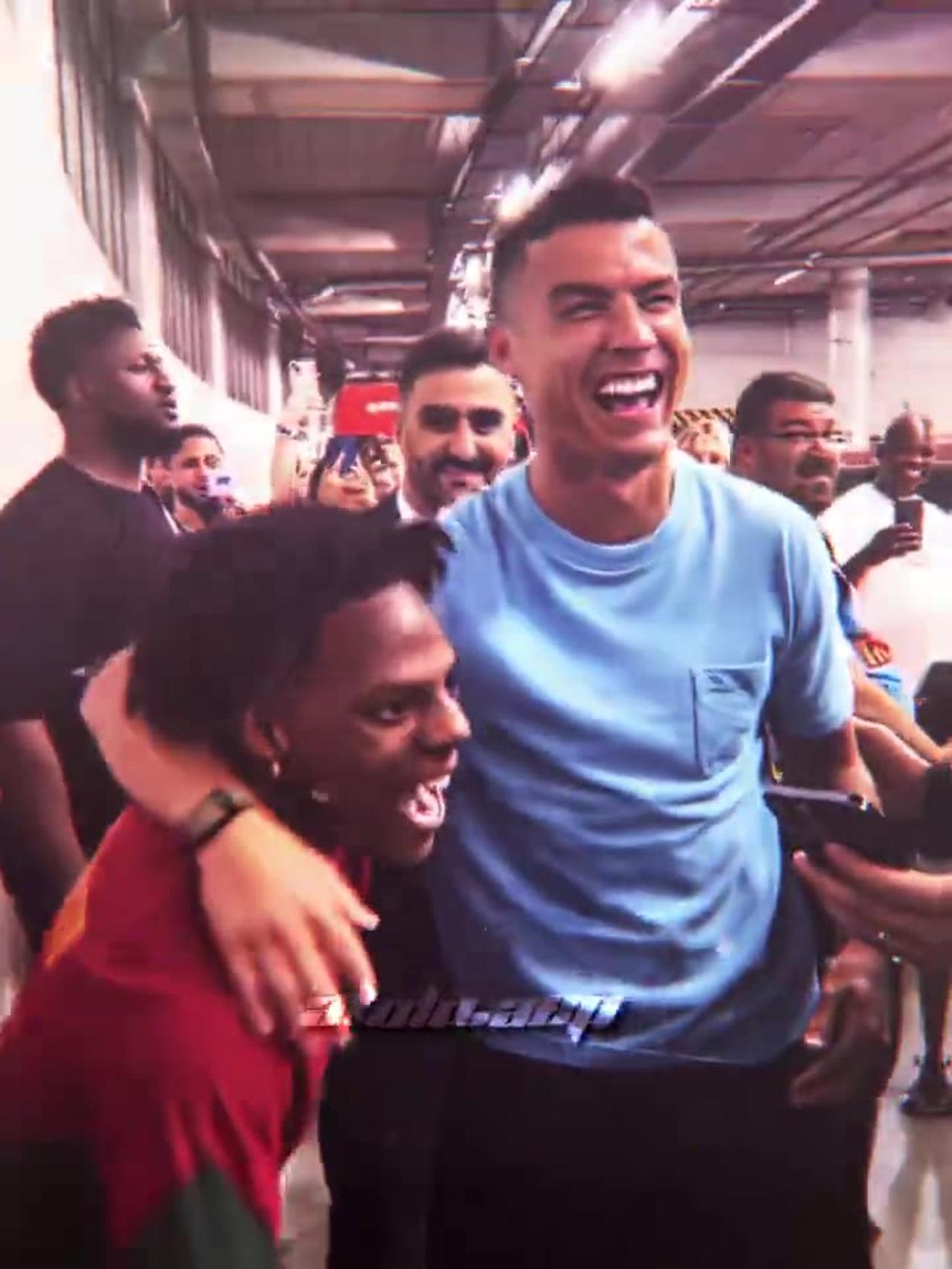Ishowspeed meets Ronaldo in real life #shorts - One News Page VIDEO