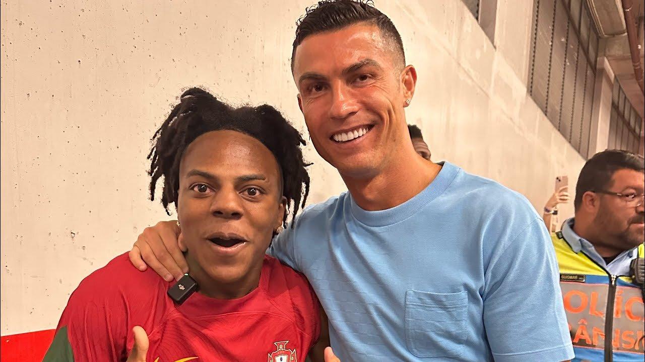 irl Portugal Game🇵🇹 Meeting Ronaldo