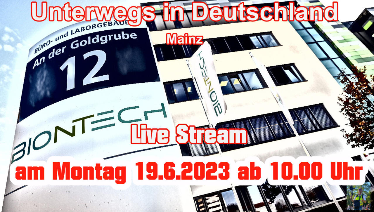 Live Stream am 19.6.2023 aus Mainz