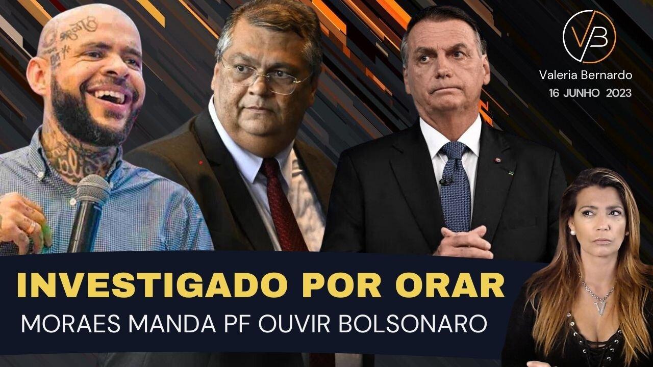 Pastor Investigado por orar e Jair Bolsonaro na PF de novo