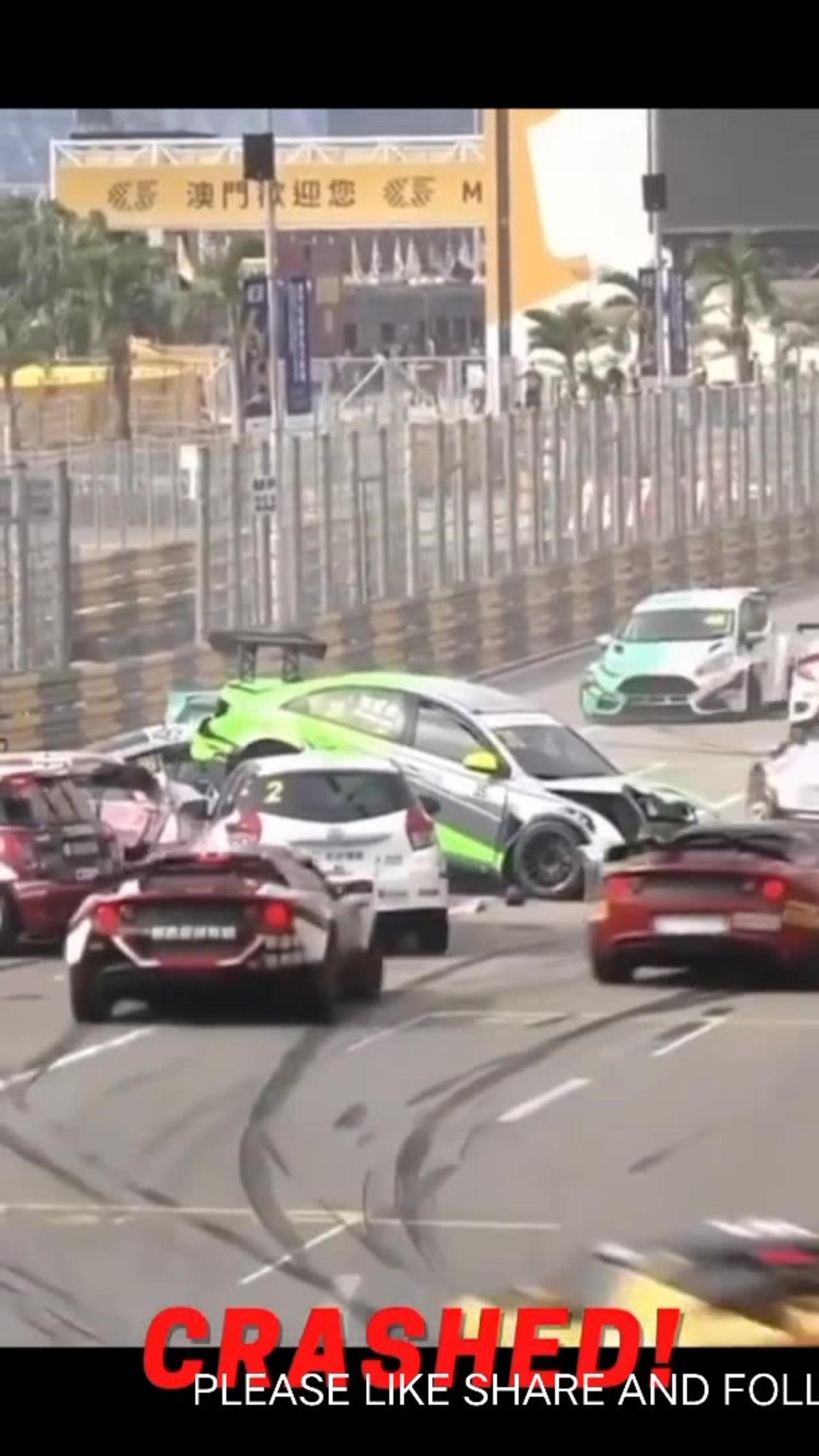 Worst Touring Car crash of all time shorts cars One News Page VIDEO