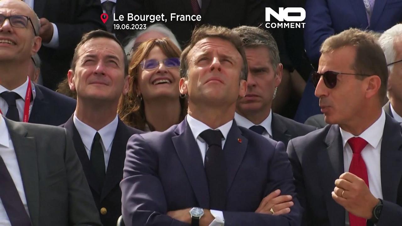 WATCH: Macron opens Paris Air Show after four-year break