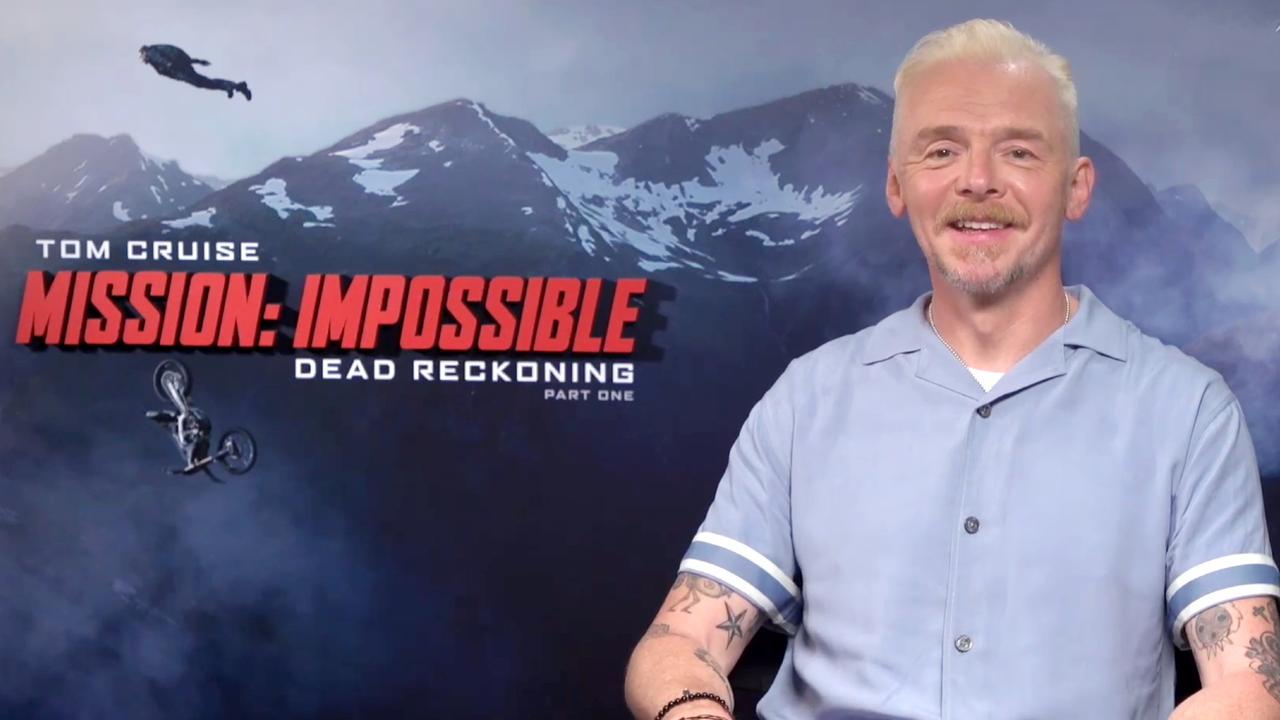 Simon Pegg on 'Mission Impossible – Dead Reckoning Part One' Tapping Into Secret Fears of Technology | THR Video