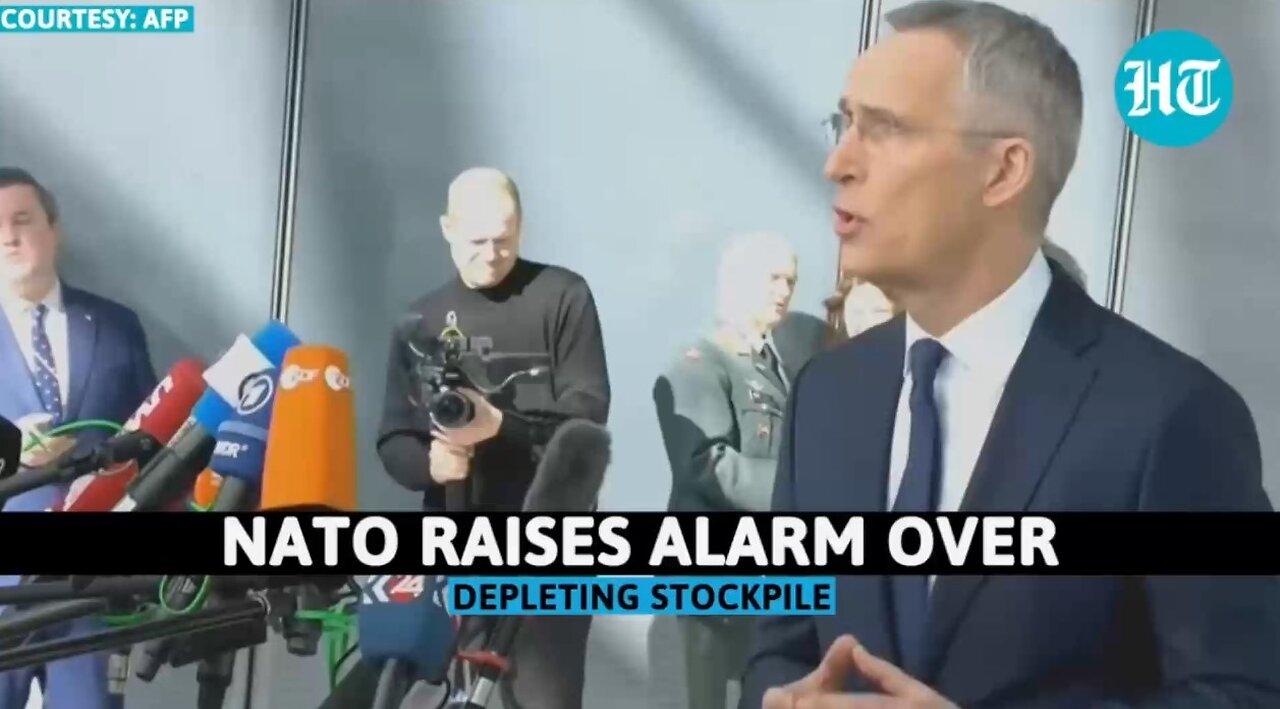 War Has Emptied West’s Arsenals, Admits NATO Chief; Says “Stocks Need To Be Replenished”