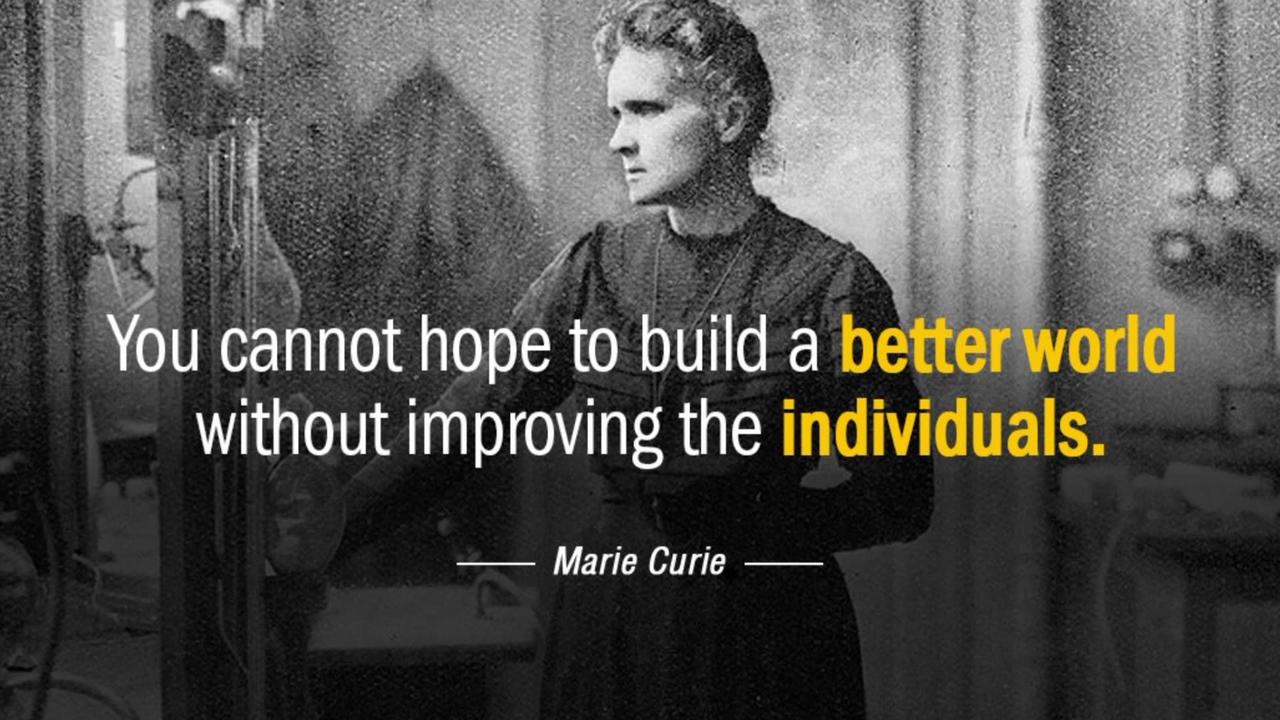 All Times Favourite Quotes of Marie Curie