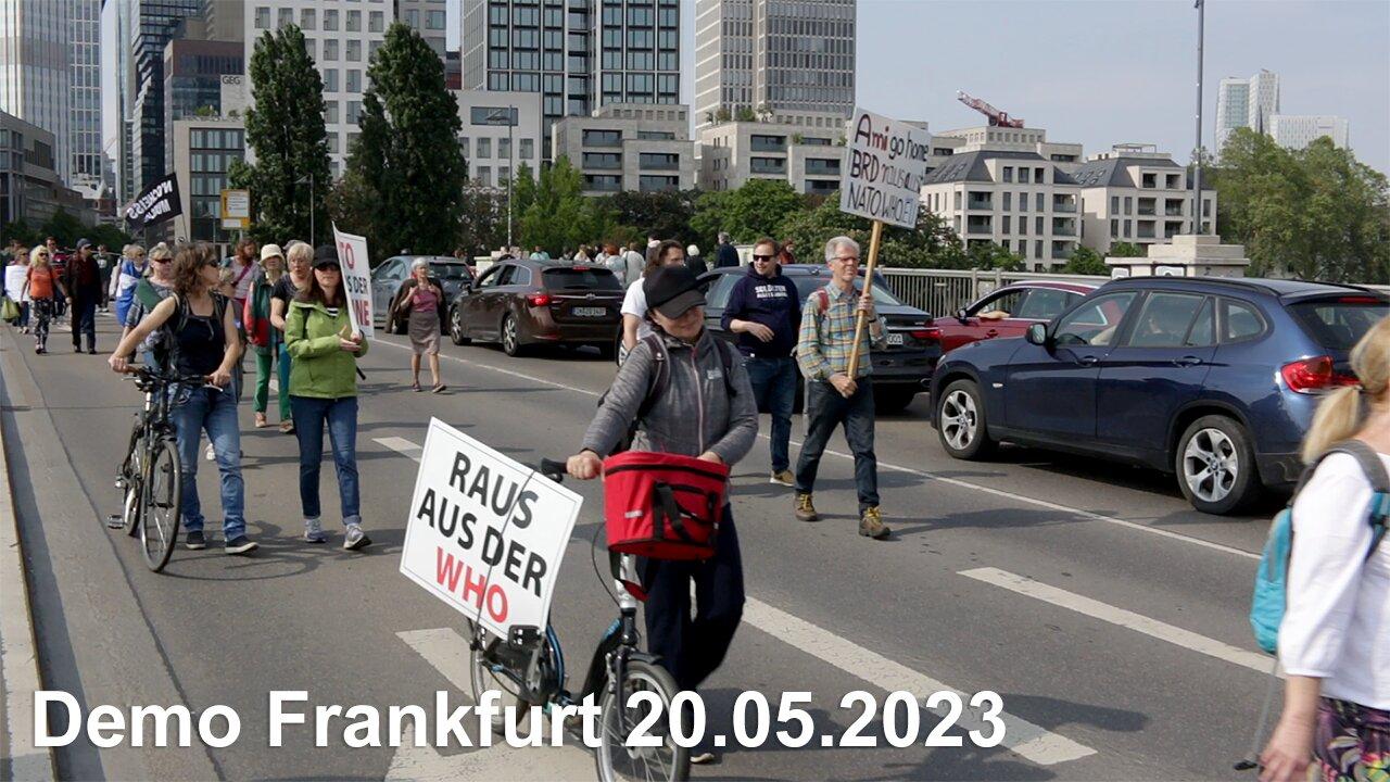 Demo Frankfurt 20.05.2023 - WHO-Exit -