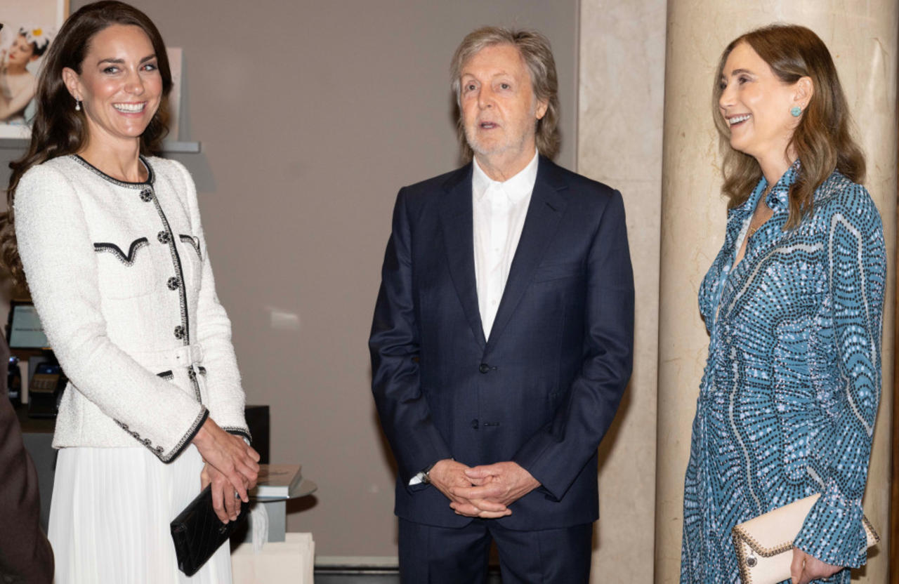 Catherine, Princess of Wales giggled with Paul McCartney over joke about ageing