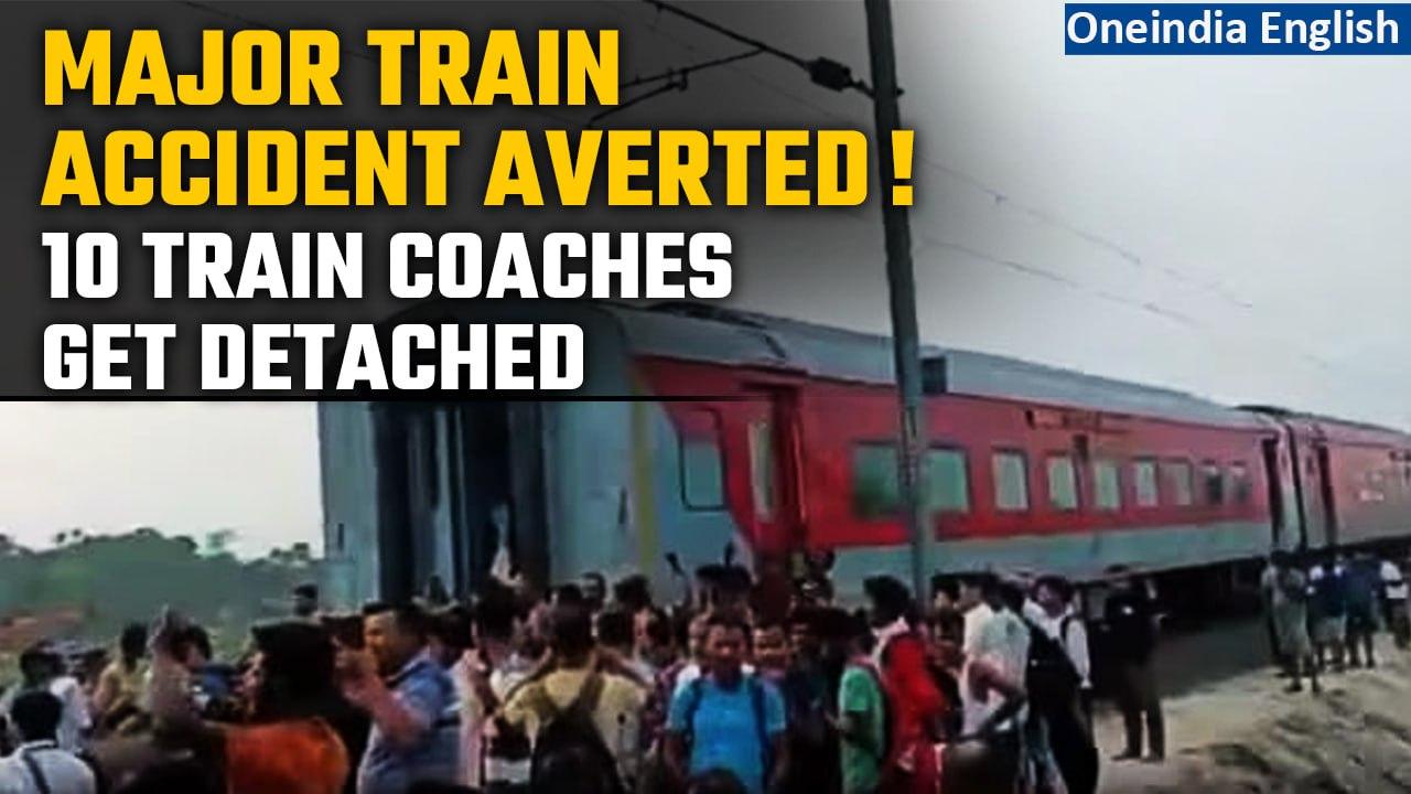 Lohit Express: 10 coaches of Guwahati-Jammu train detach near Bengal-Bihar border | Oneindia News
