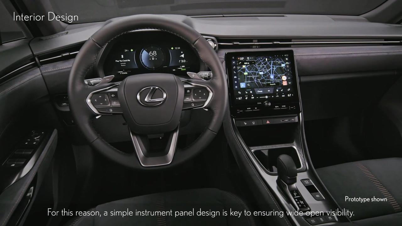 Lexus LBX Design story - Interior Design