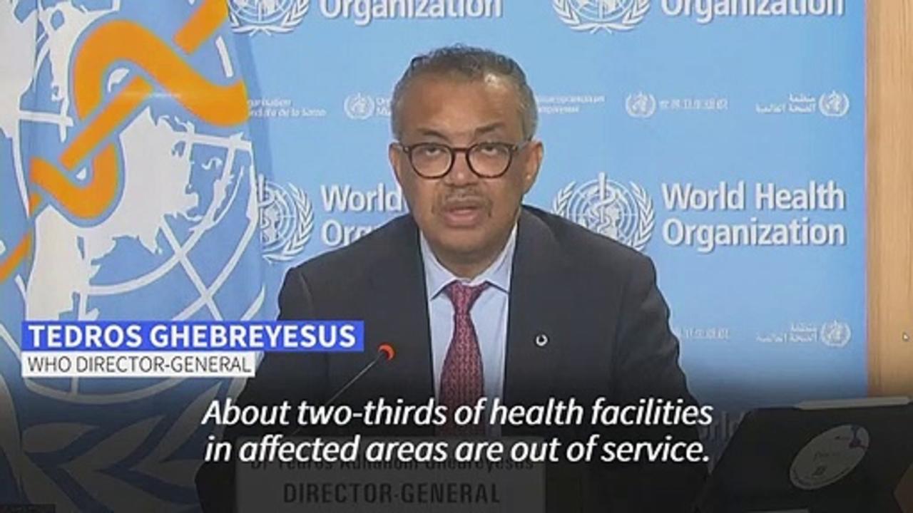 Healthcare heavily hit by Sudan fighting: WHO chief Tedros