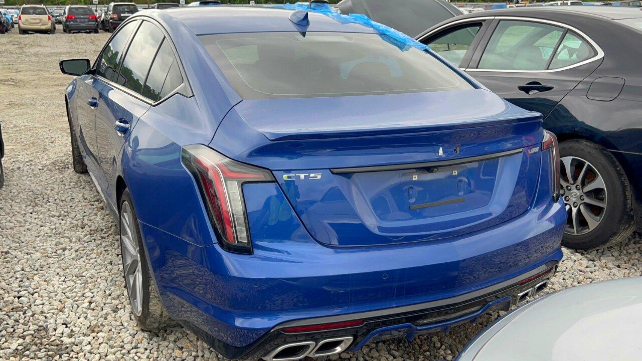 A BRAND NEW CADILLAC CT5 V ENDS UP AT COPART! SOLD FOR $22,500 OUT THE DOOR