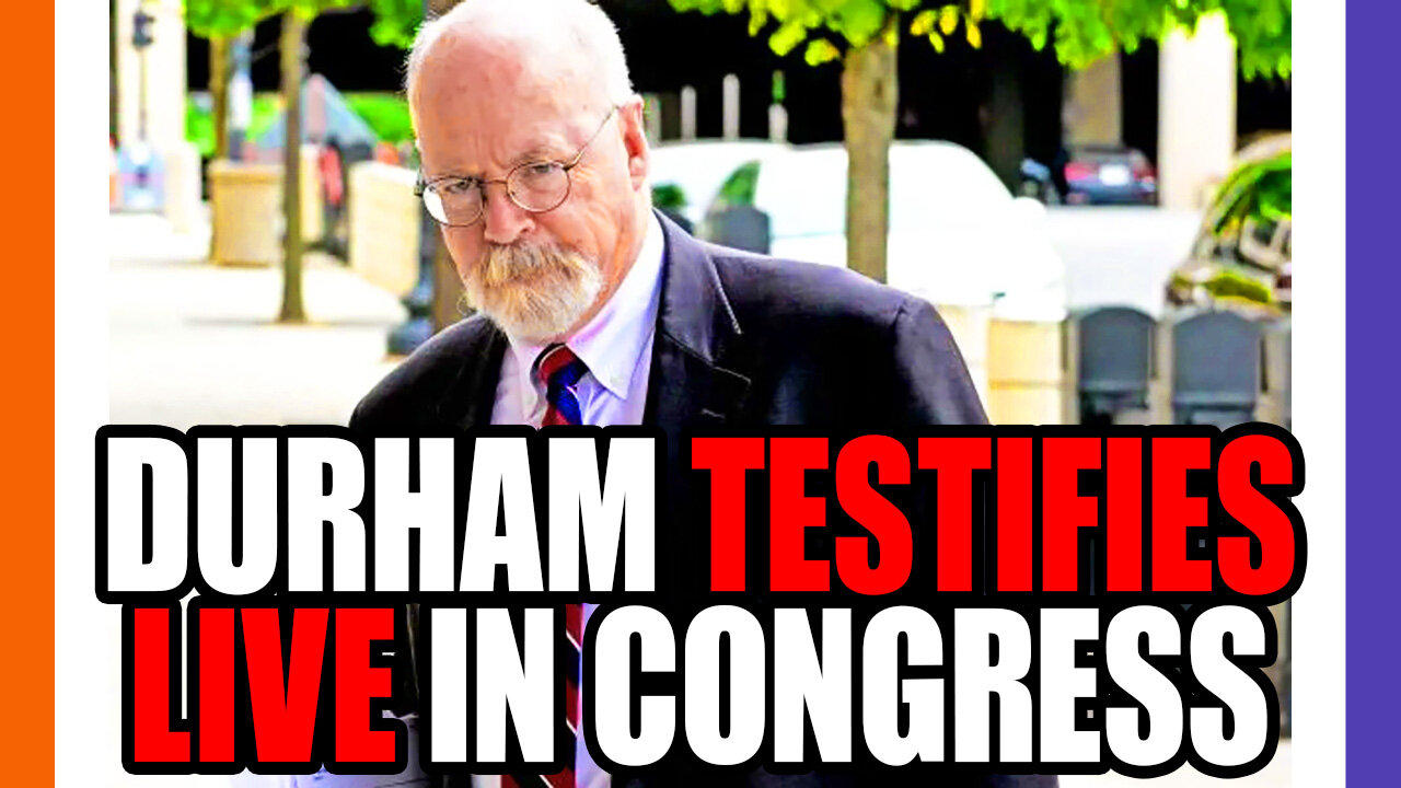 🔴LIVE: John Durham Testifies Before Congress 🟠⚪🟣 The NPC Show