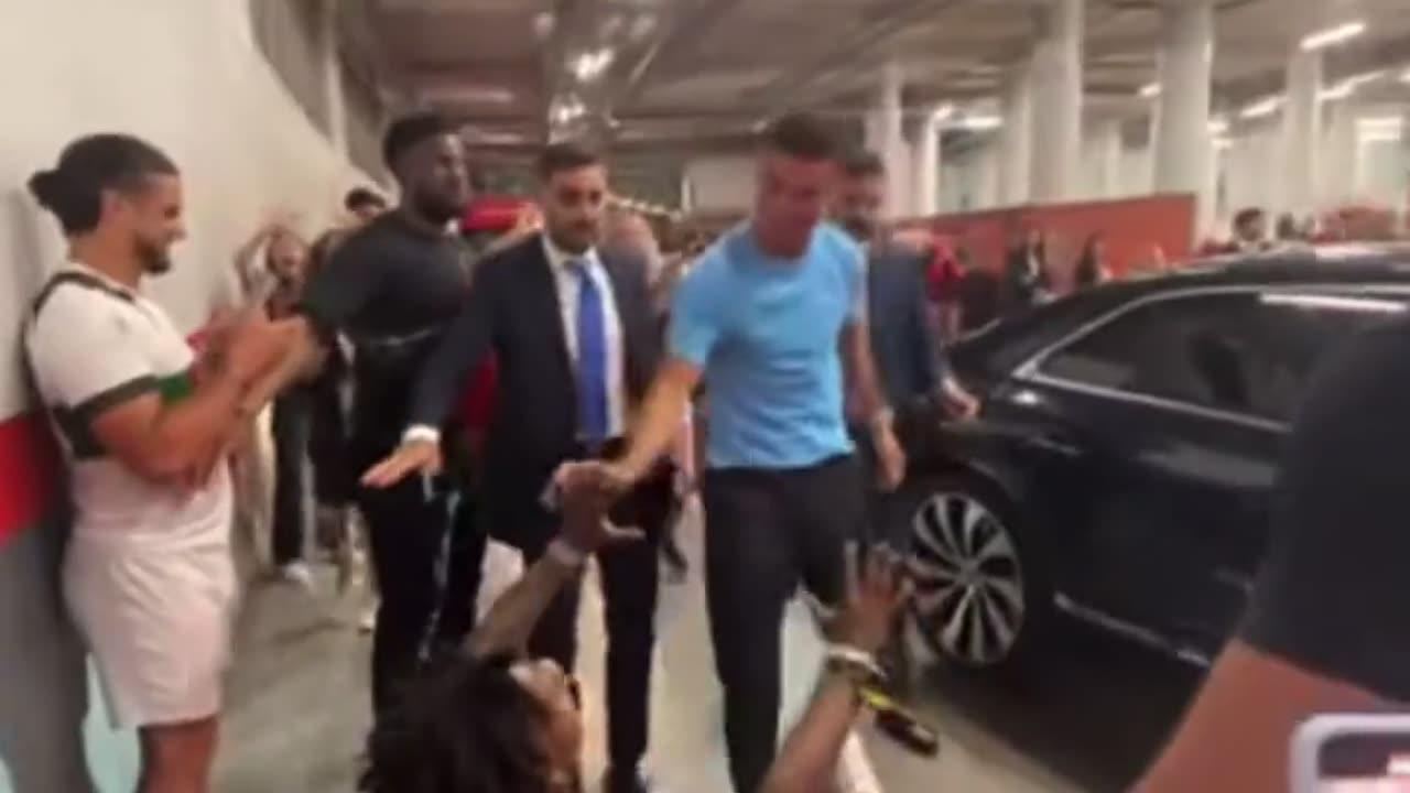 Cristiano Ronaldo Finally Meets Ishowspeed One News Page Video