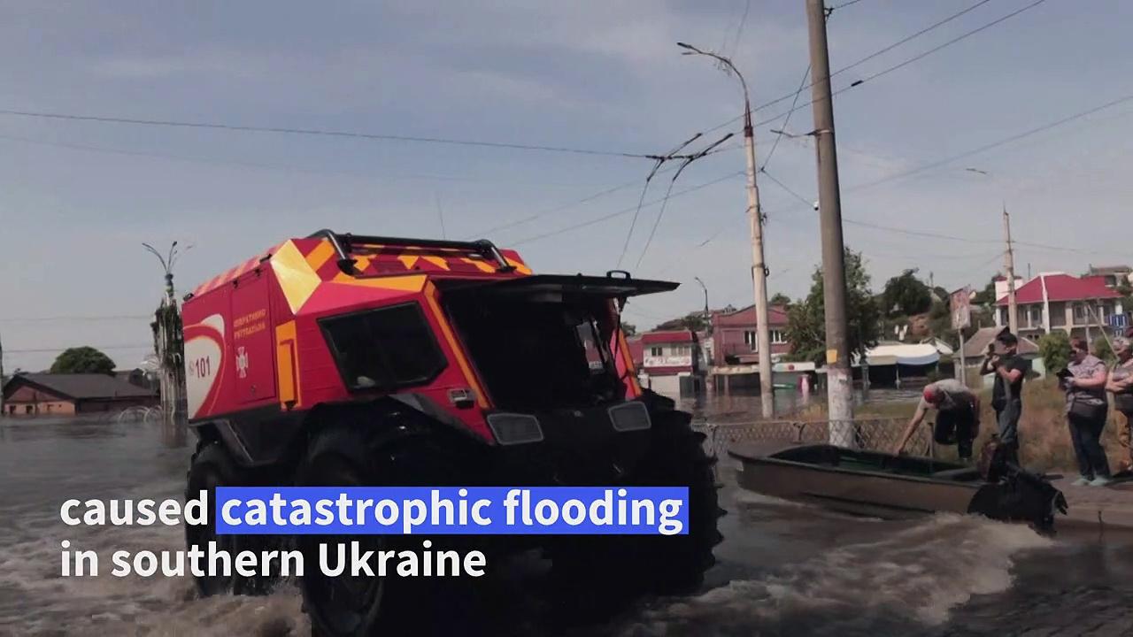 'There is nothing': Kherson residents face flood-destroyed homes