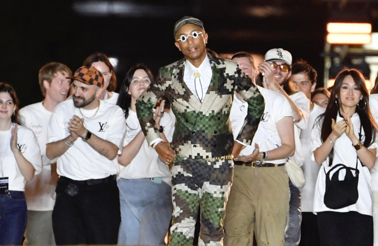 Pharrell says becoming 'Louis Vuitton’s creative director of menswear is 'unreal'