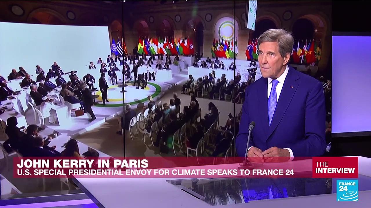 Interview with John Kerry on Climate Summit