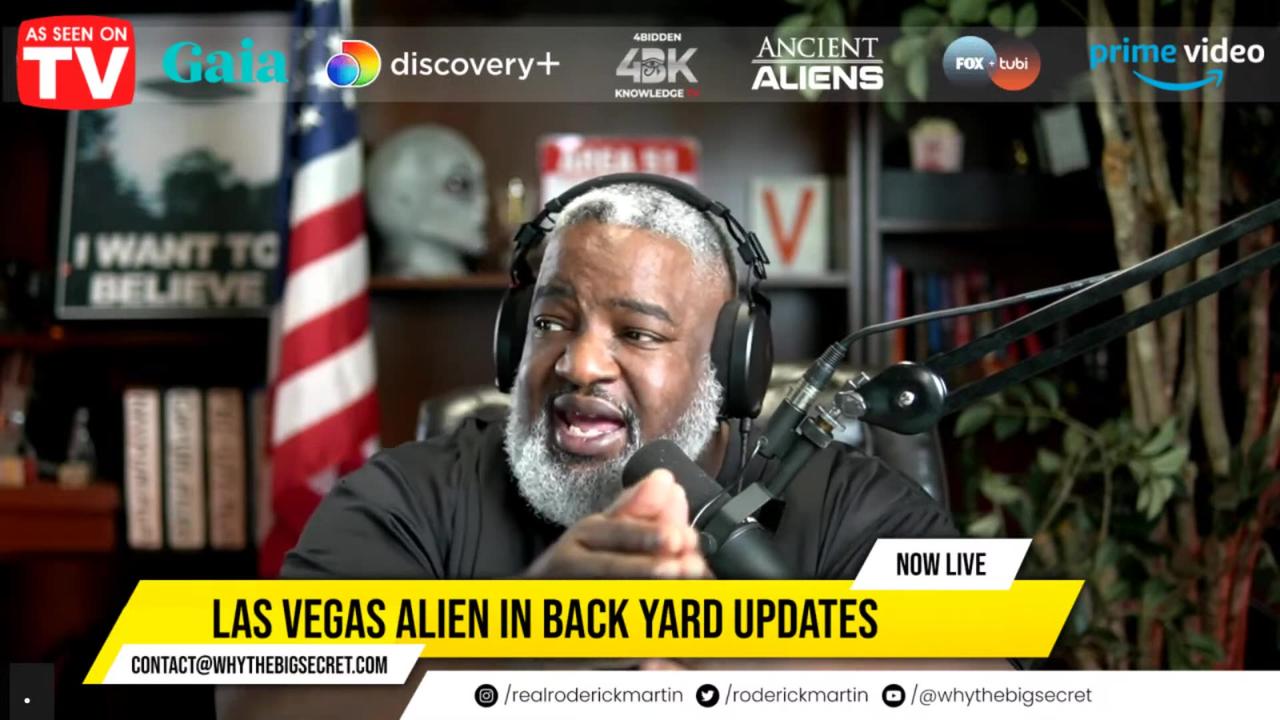 Las Vegas Alien In Back Yard Video Updates