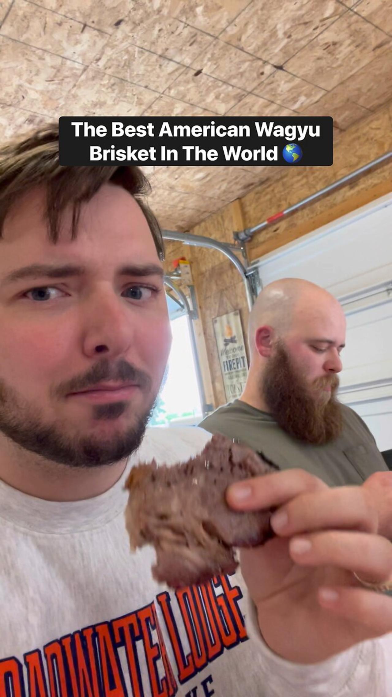 The Best American Wagyu Brisket In The World One News Page VIDEO