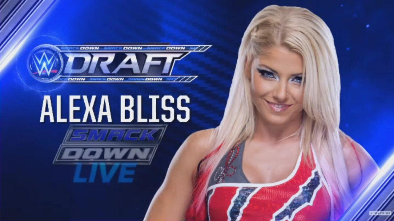 NXT's Alexa Bliss is drafted to SmackDown Live SmackDown Fallout, July 19, 2016