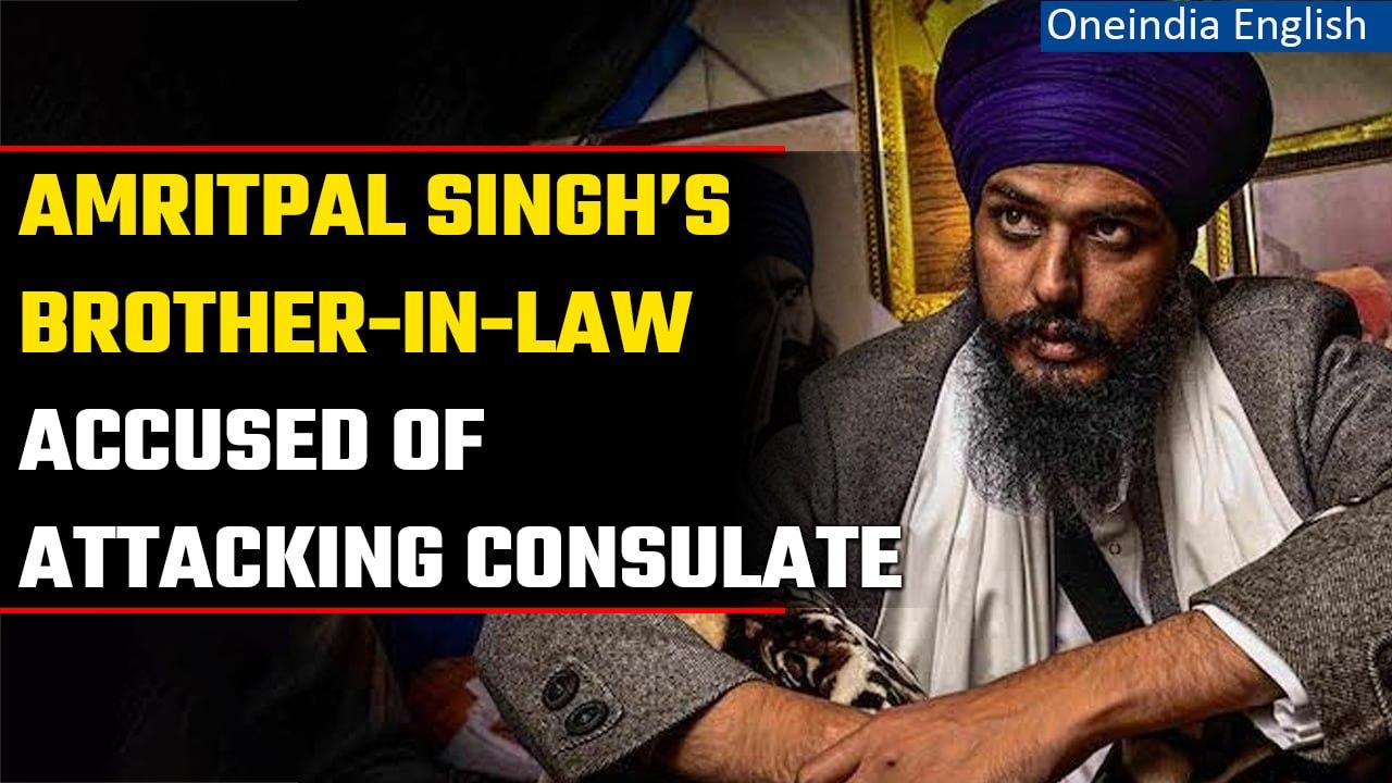 Amritpal Singh’s brother-in-law named as accused of grenade attack at the Indian Consulate in Canada