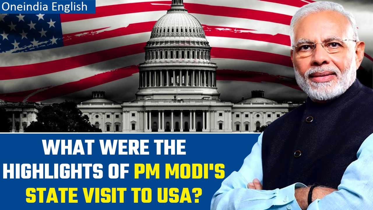 PM Modi's State Visit to USA: Know the most crucial aspects of his first state visit | Oneindia News