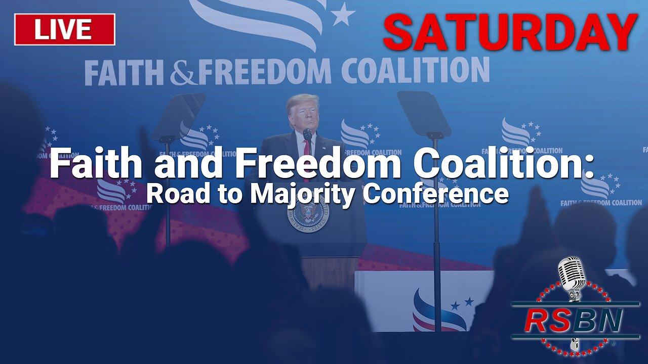 LIVE SATURDAY Faith and Freedom Coalition Road One News Page VIDEO