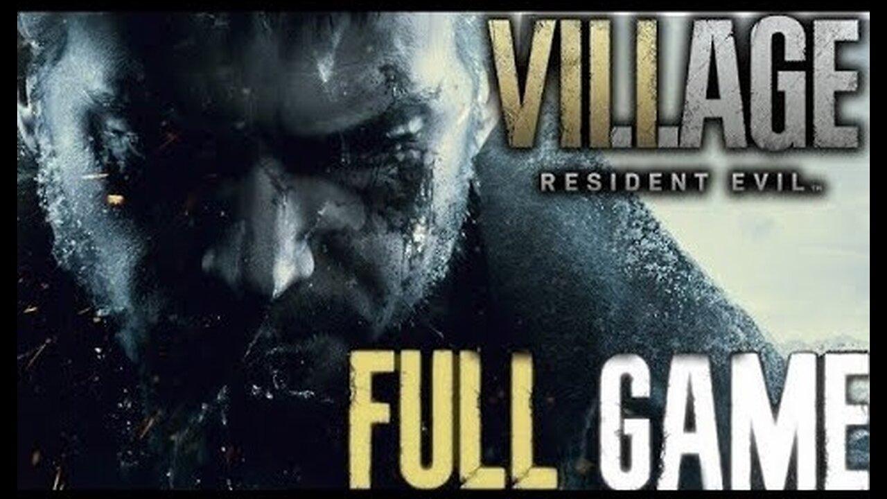 RESIDENT EVIL 8 VILLAGE PS5 GAMEPLAY LIVE FULL GAME WALKTHROUGH!! - THE SCARIEST GAME EVER!!