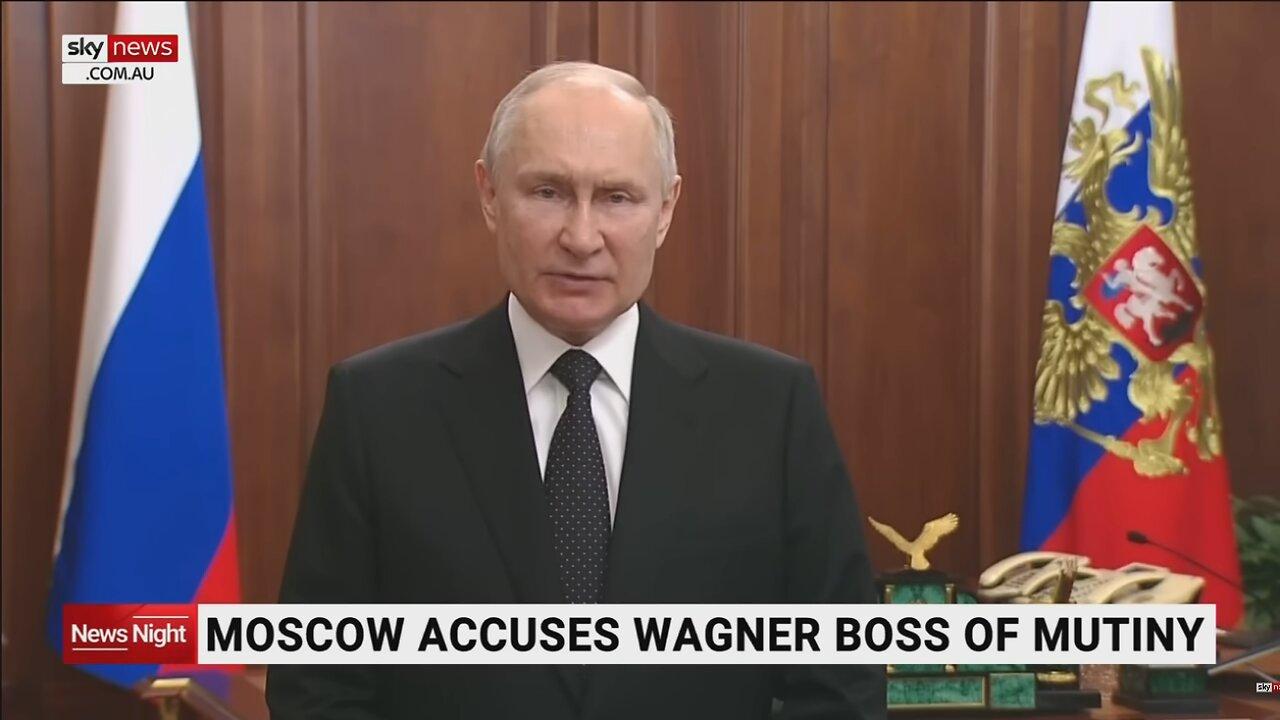 Vladimir Putin addresses Russia on Wagner Mercenary Group Insurrection - HaloNews