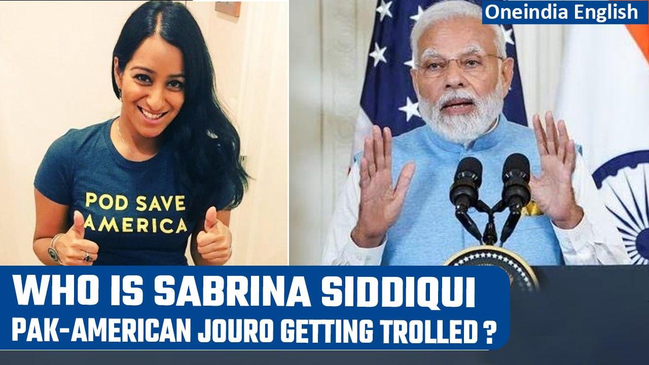 Pakistani American journalist Sabrina Siddiqui trolled for posing question to PM Modi |Oneindia News