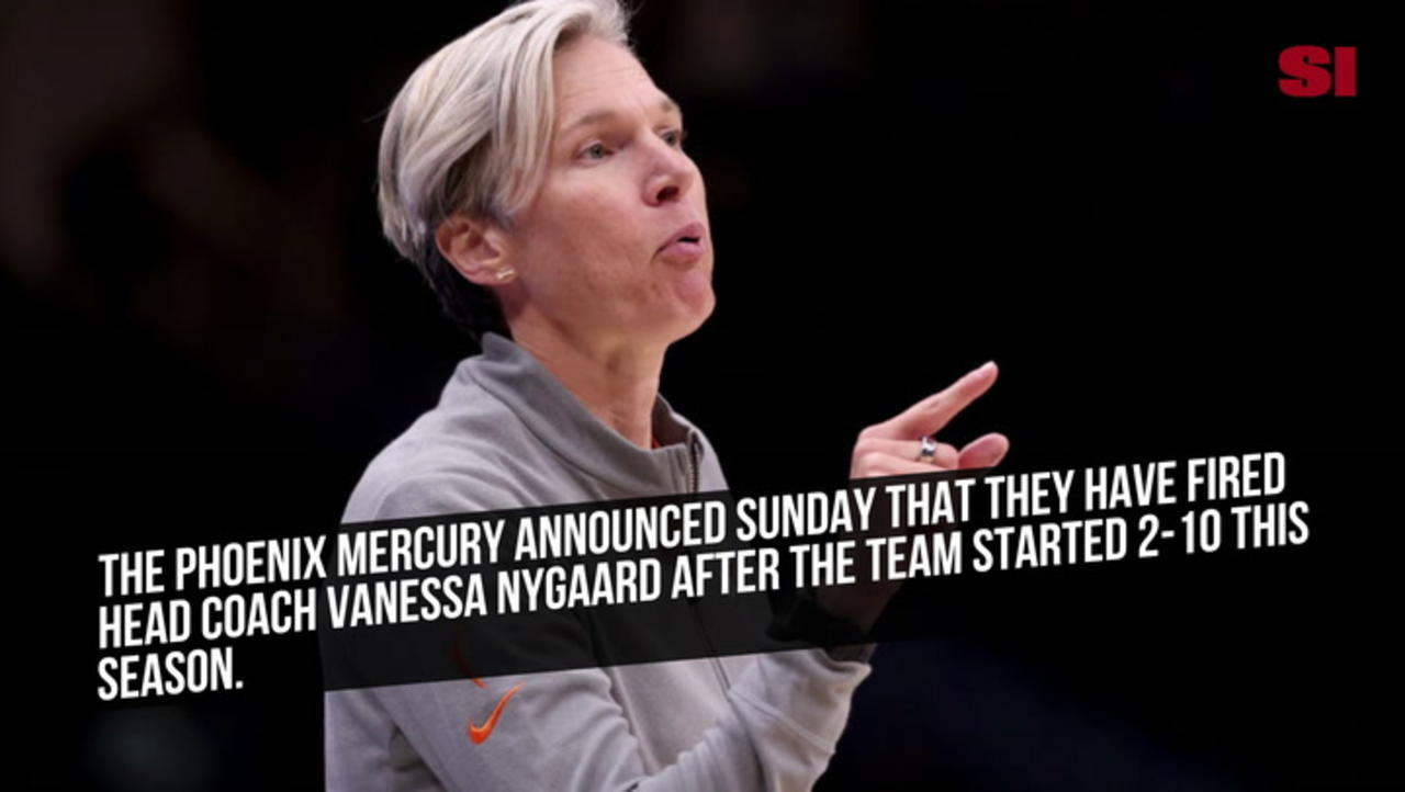 WNBA’s Phoenix Mercury Fires Coach Vanessa Nygaard