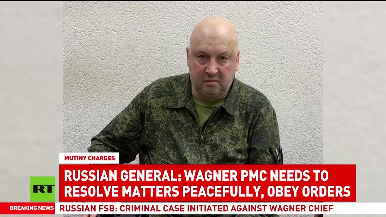 Deputy commander of Russian Joint Forces sends message to Wagner PMC