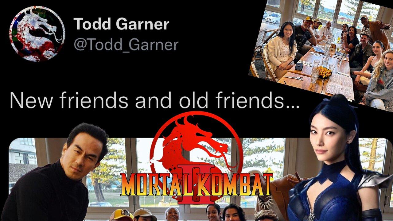 Mortal Kombat 2 Todd Posts Full New & Old Cast Picture & Two New Faces? No Cole Young?