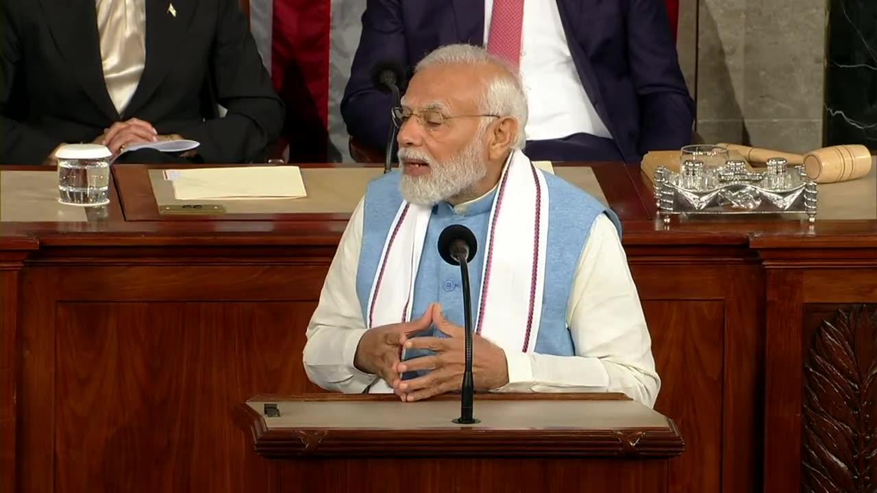 PM  Modi speech in US Parliament 2023