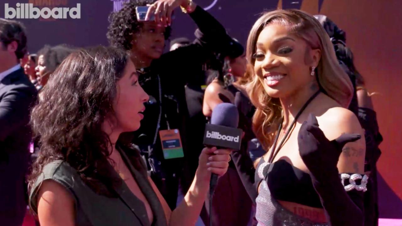 GloRilla On Wanting to Work With Drake, Being Inspired By Chief Keef & More | BET Awards 2023