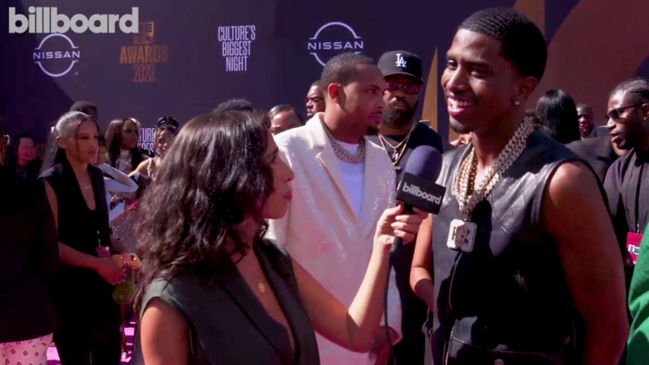 Christian Combs Talks His Red Carpet Look, Upcoming New Music, Busta Rhymes & More | BET Awards 2023