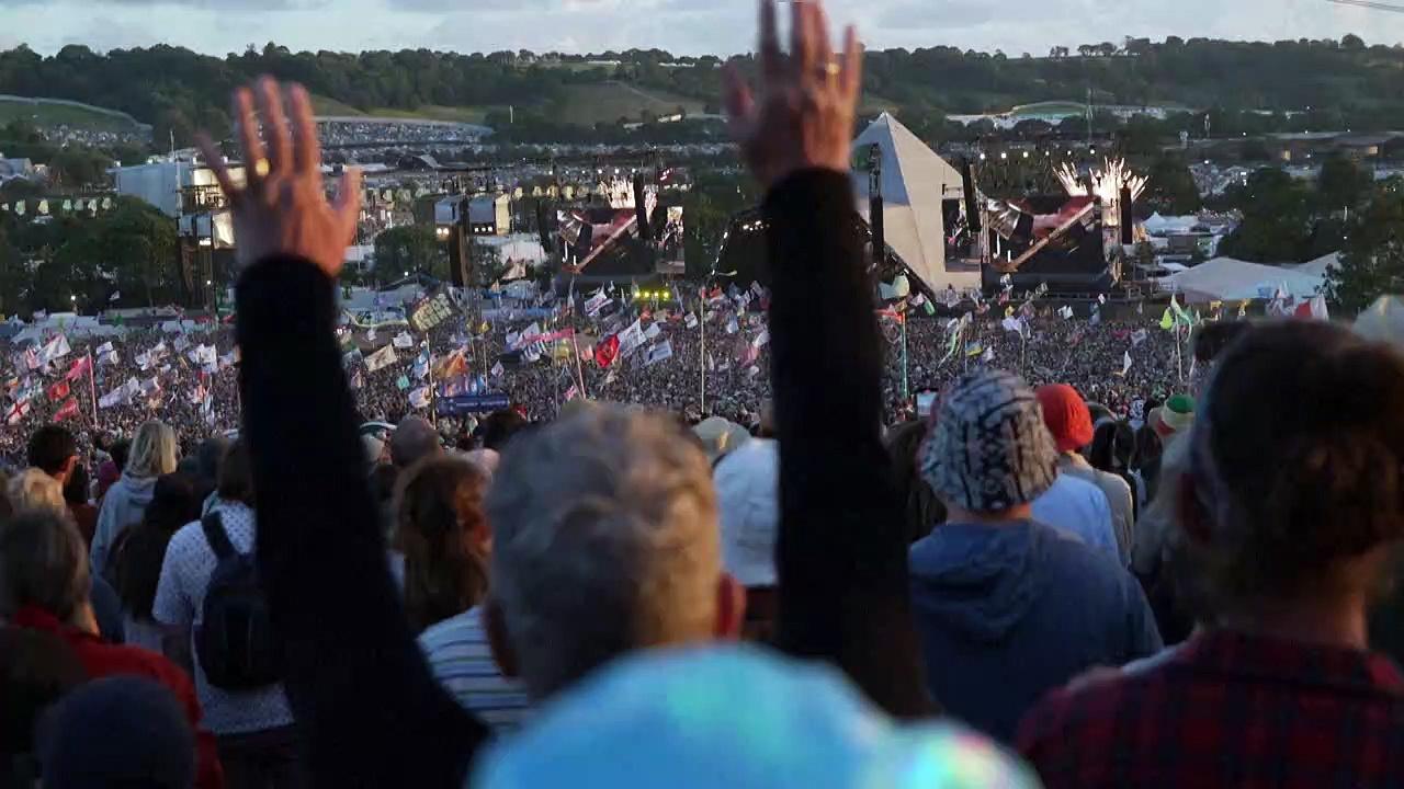 'Emotional' fans watch Elton John at Glastonbury festival
