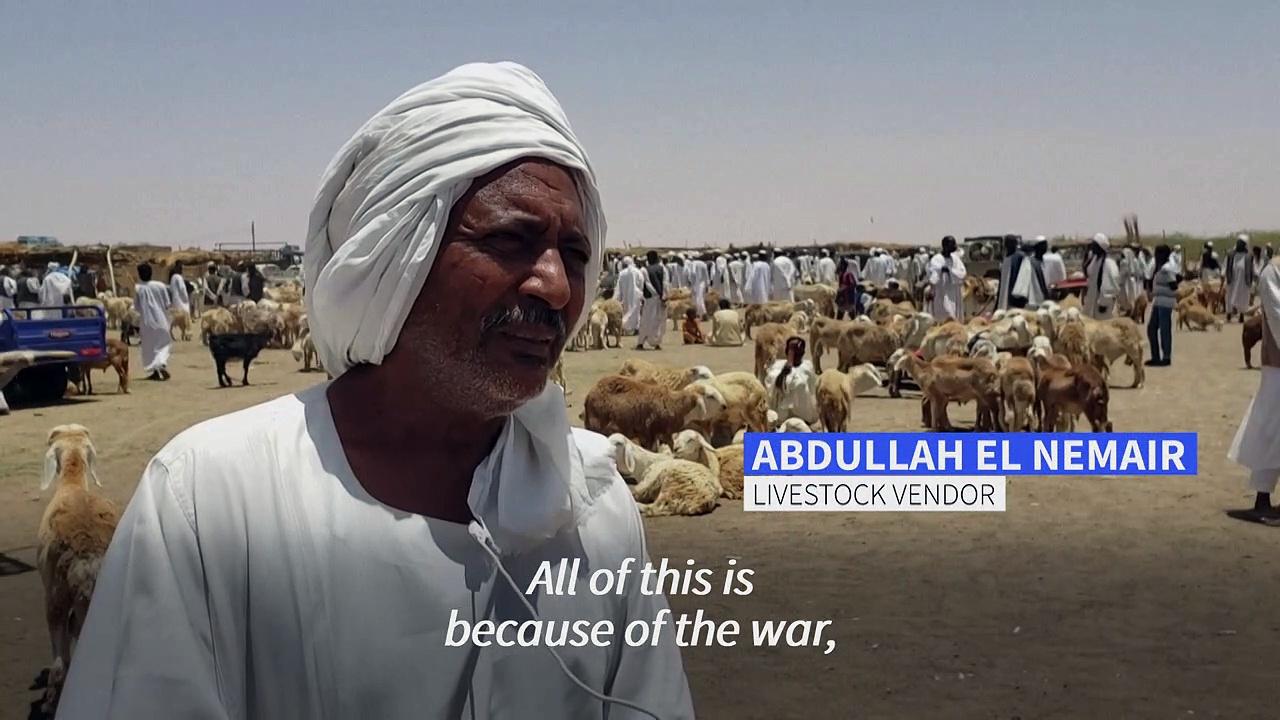 War erodes Sudanese purchasing power ahead of Eid al-Adha
