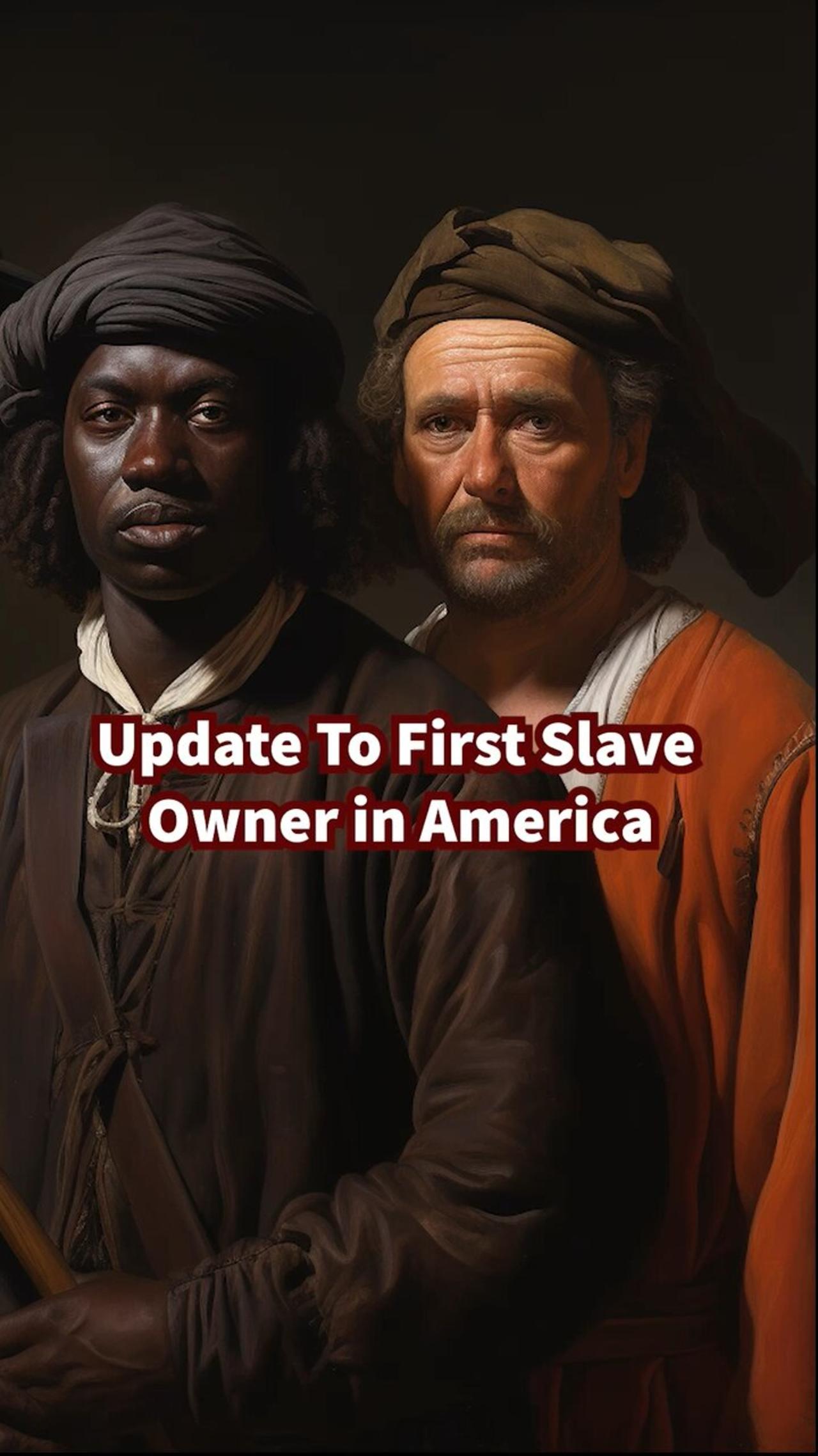 First Slave Owner In America