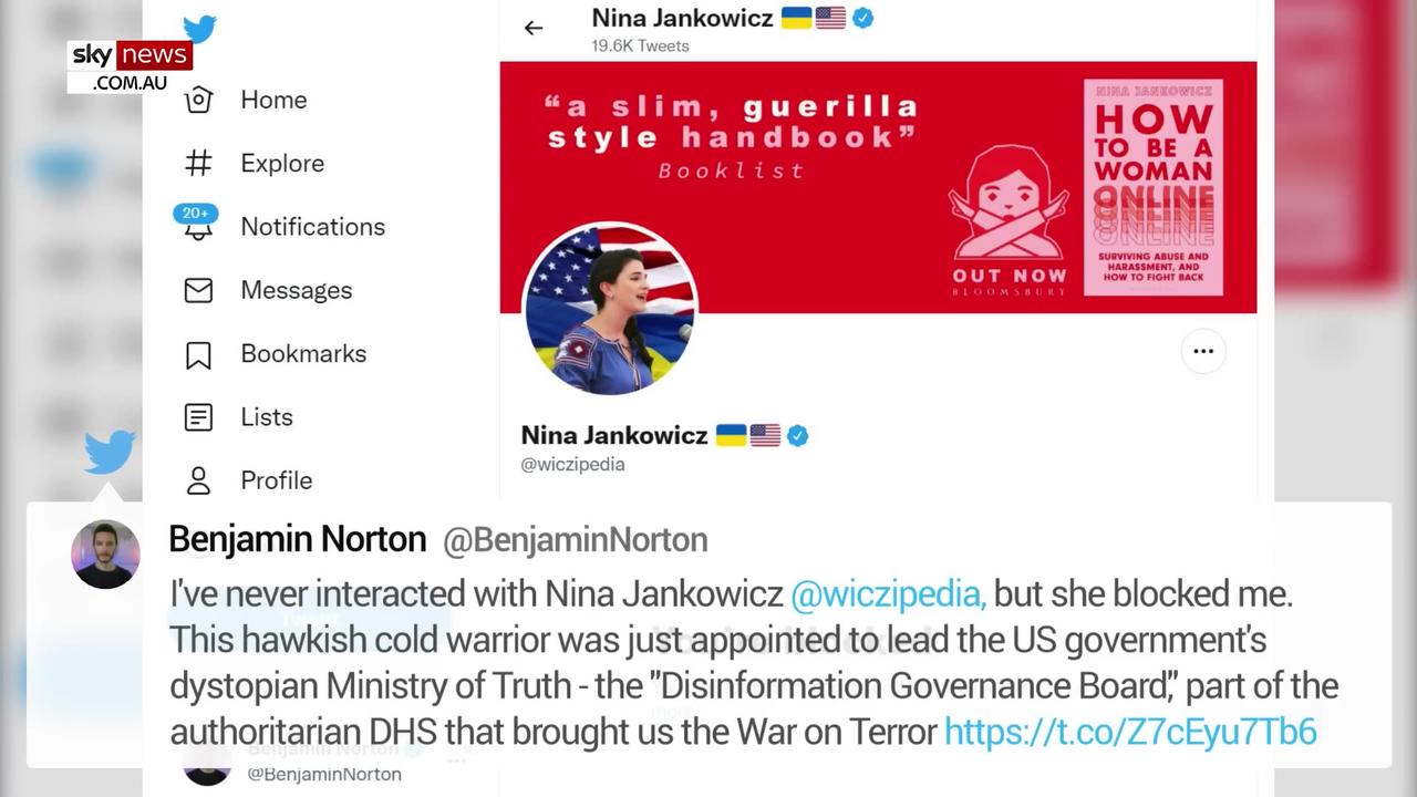 'Useful idiot': Biden's ‘disinformation’ czar Nina Jankowicz slammed as a 'woke-bot'