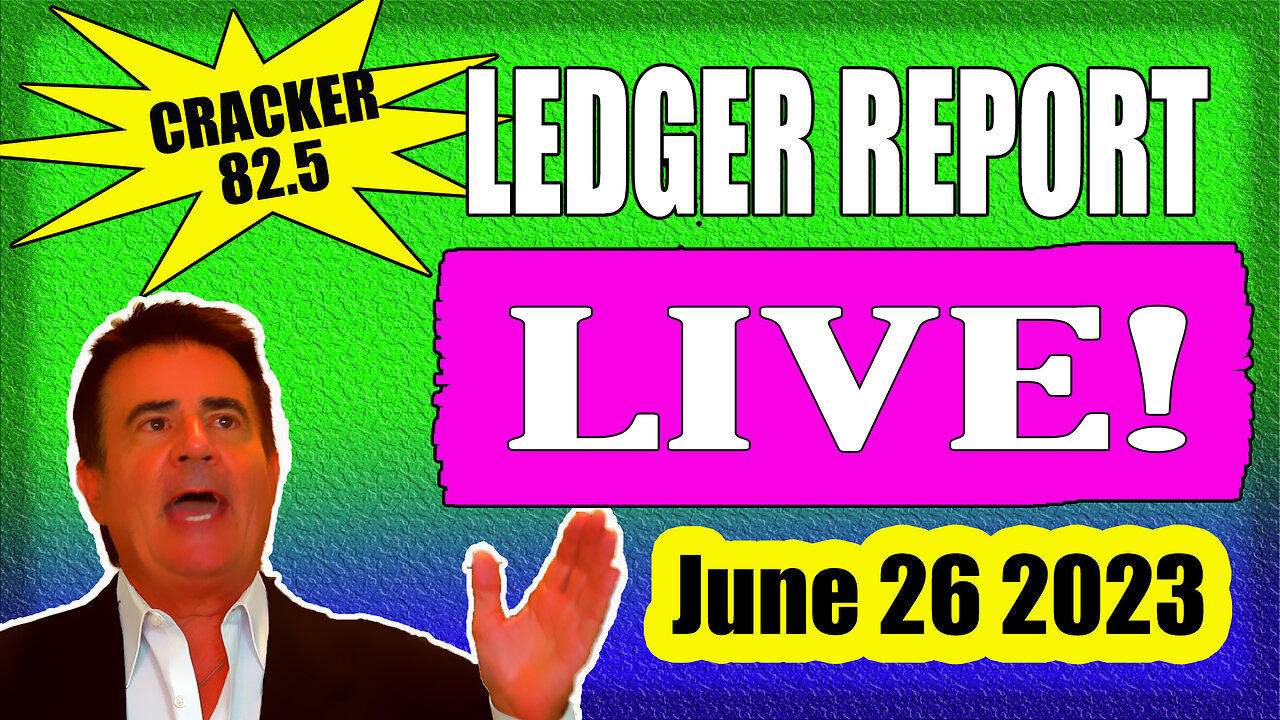 LEDGER LIVE -  Cracker 82.5 - June 26, 2023