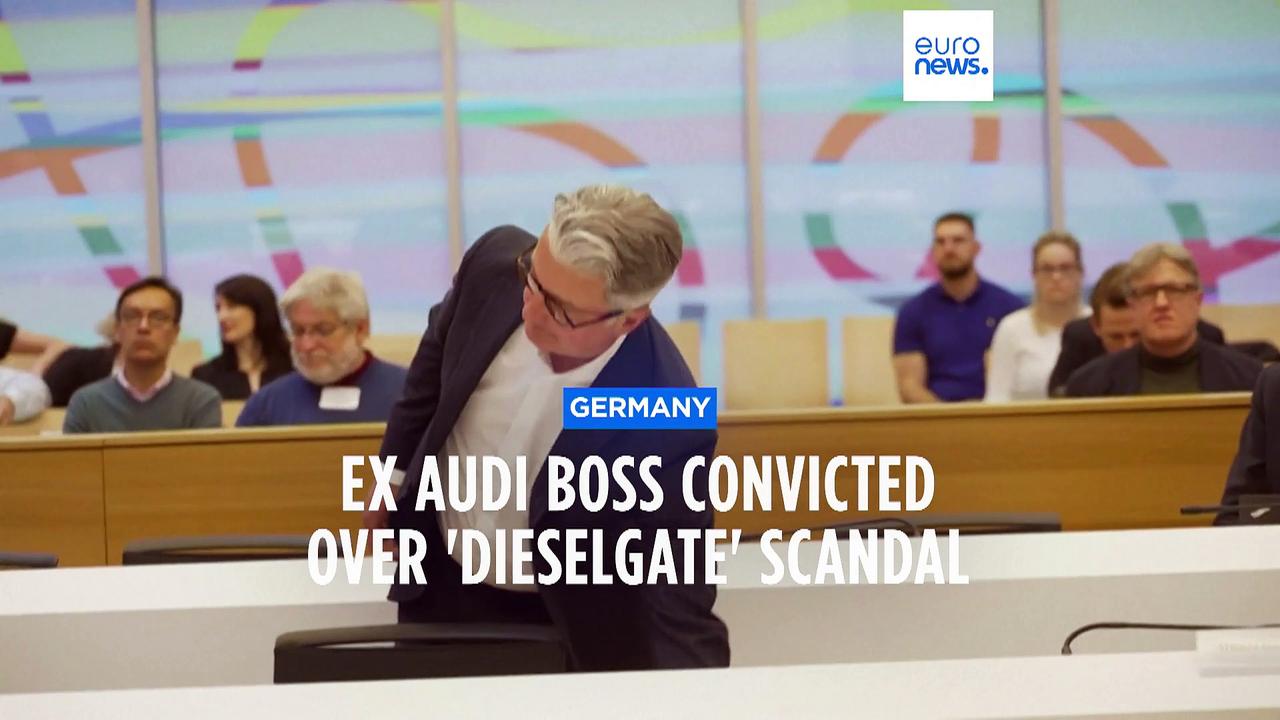 Former Audi boss avoids jail after pleading guilty to fraud over emissions scandal