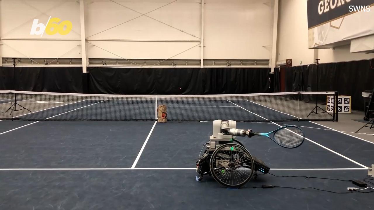 Robot Tennis Player Will Soon Outmaneuver Human Opponents