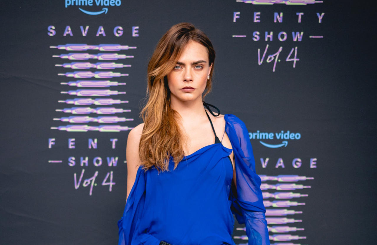 Cara Delevingne attended Glastonbury for the first time sober