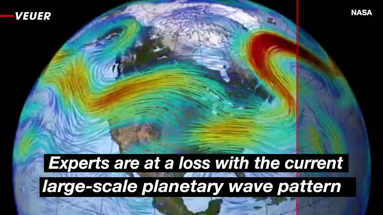 Unrecognizable and Problematic Earth’s Jet Streams Look as Chaotic as a Van Gogh