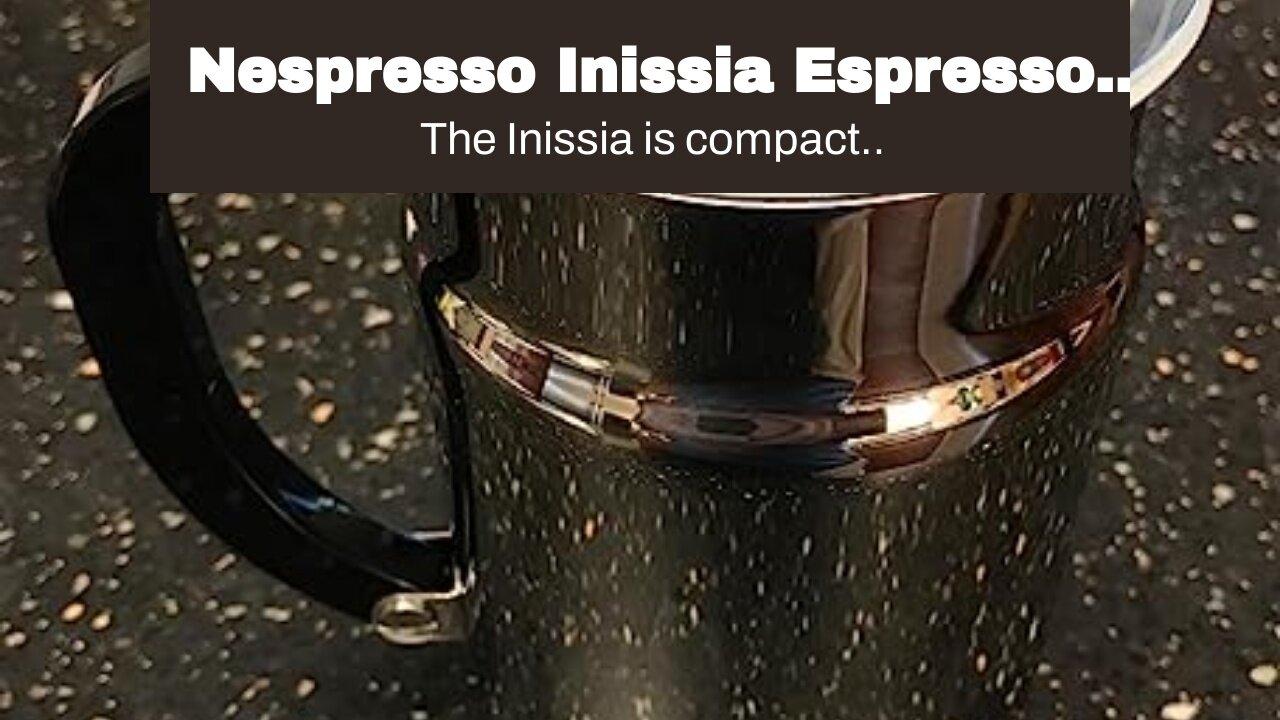 Nespresso Inissia Espresso Maker,24 ounces Red One News Page VIDEO