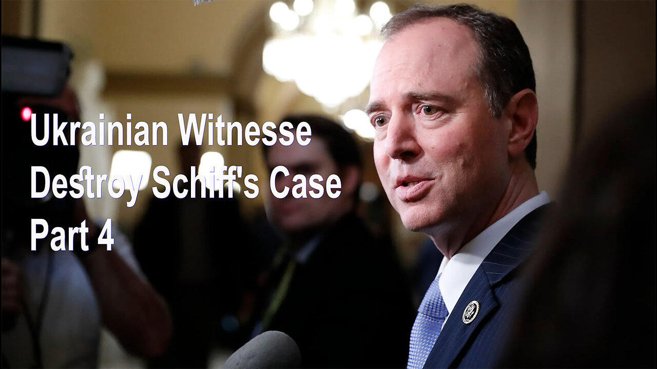 One America News Investigates Ukrainian Witnesses Destroy Schiff's Case (Part 4)