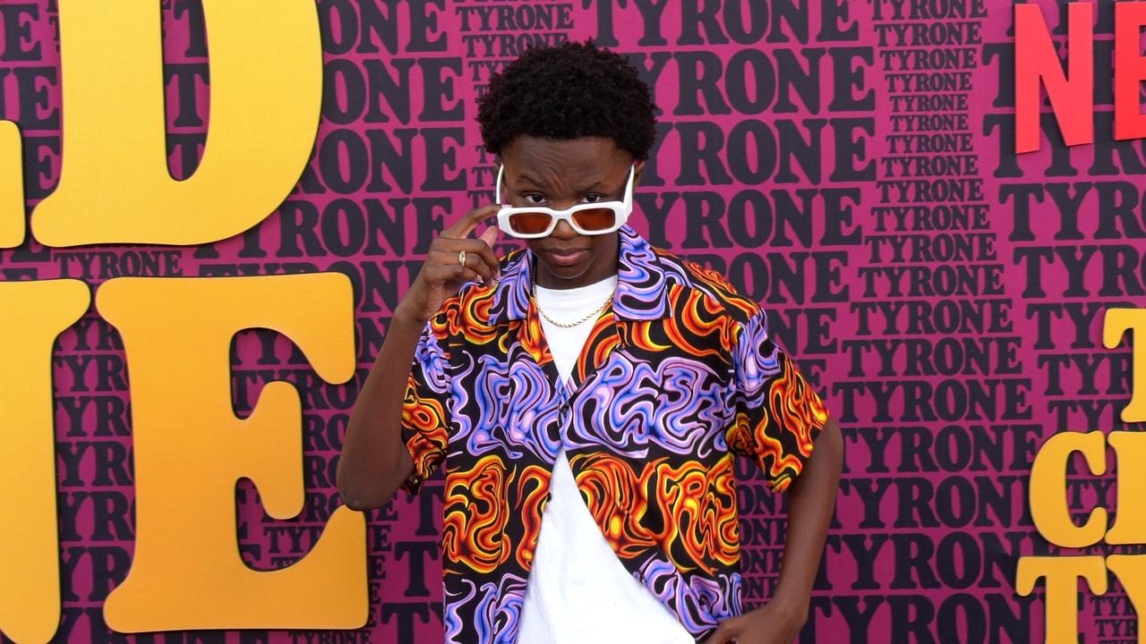 Trayce Malachi attends Netflix's 'They Cloned Tyrone' premiere in Los Angeles